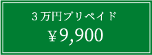 3万円プリペイド9,500円